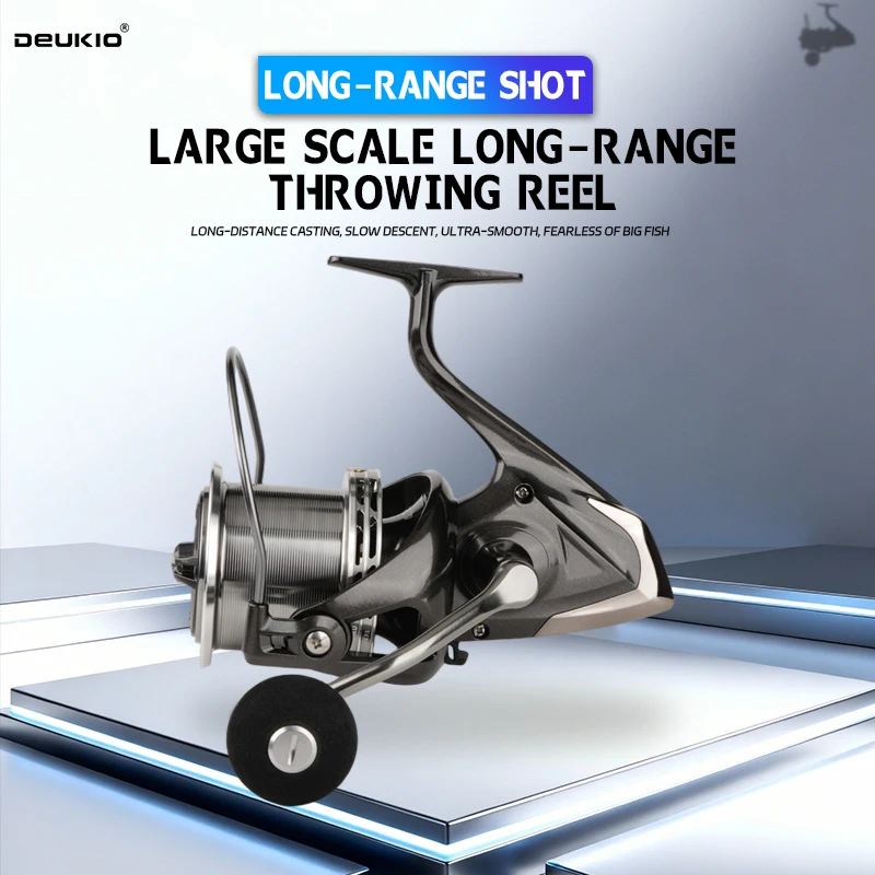 DEUKIO Spinning Fishing Reel 8 - огляд і ціна Trolling Reel