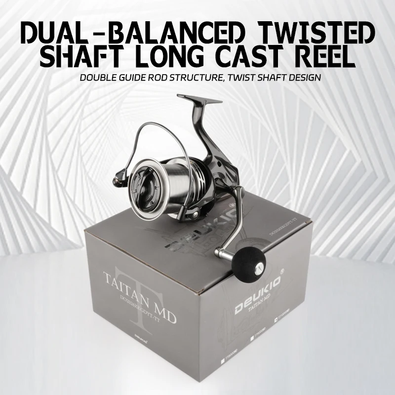 DEUKIO Spinning Fishing Reel 8 - огляд і ціна Trolling Reel